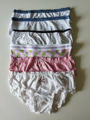 Комплект трусиків на дівчинку Primark 6 шт. 6-7 років
