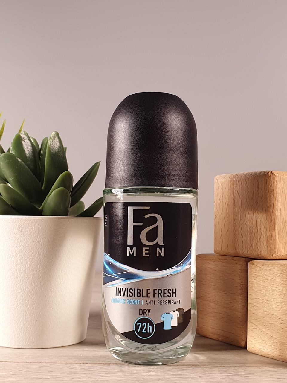 Дезодорант шаровий Fa Men Invisible Fresh свіжість 50 мл (1882908176)