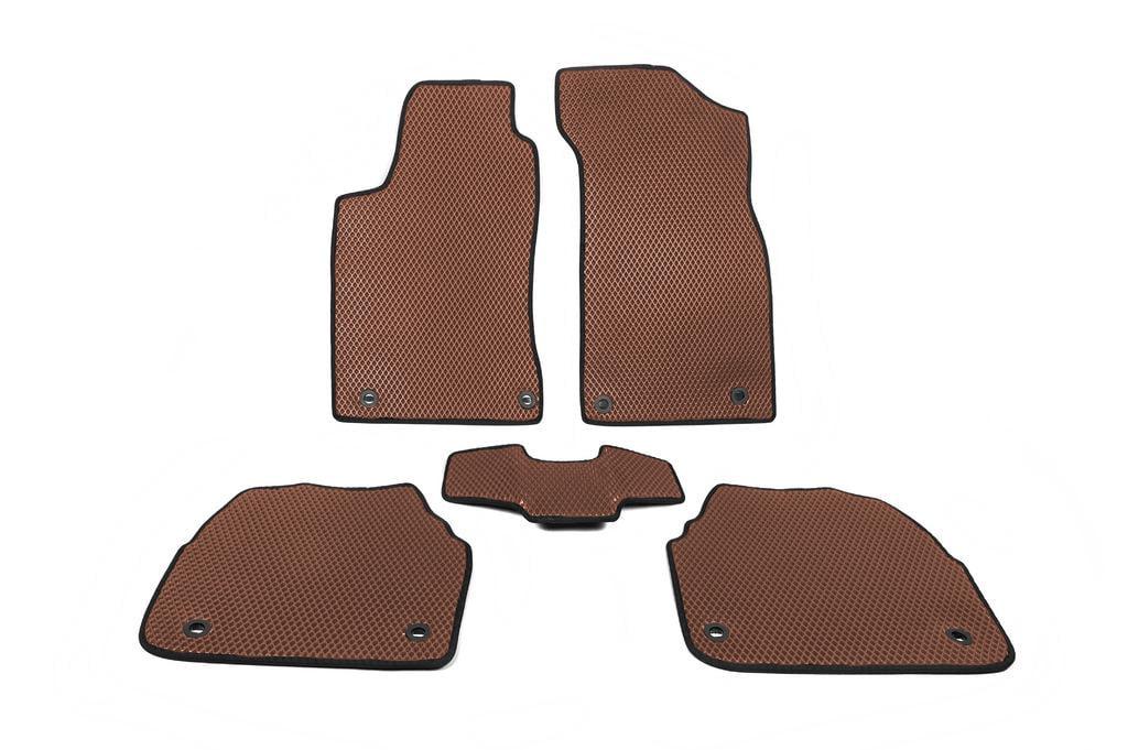 Коврики EVA Digital Designs для Skoda Superb 2001-2009 гг. этилвинилацетат Коричневый