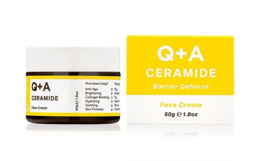 Крем для лица защитный Q+A Ceramide Barrier Defence Face Cream с керамидами 50 мл (QA4377) - фото 2