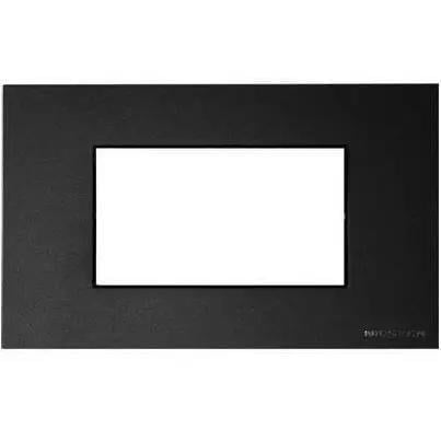 Рамка Zenit 4 модуля Антрацит (N2474 AN) - фото 1