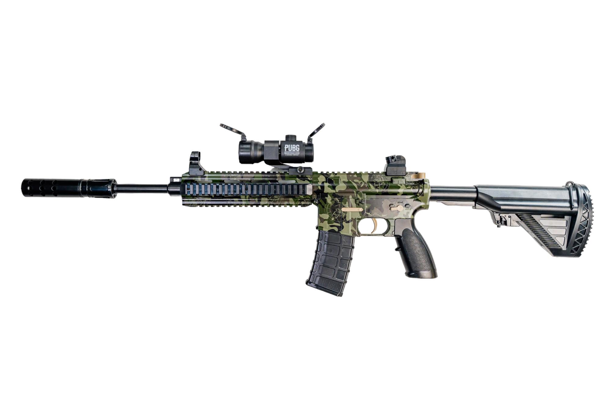 Детское оружие автомат-бластер M416 на орбизах (G840-4)