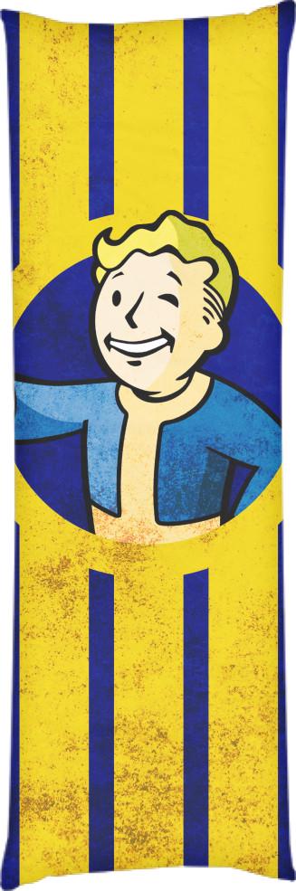 Подушка дакимакура Fallout 2 40х100 см (13546262)