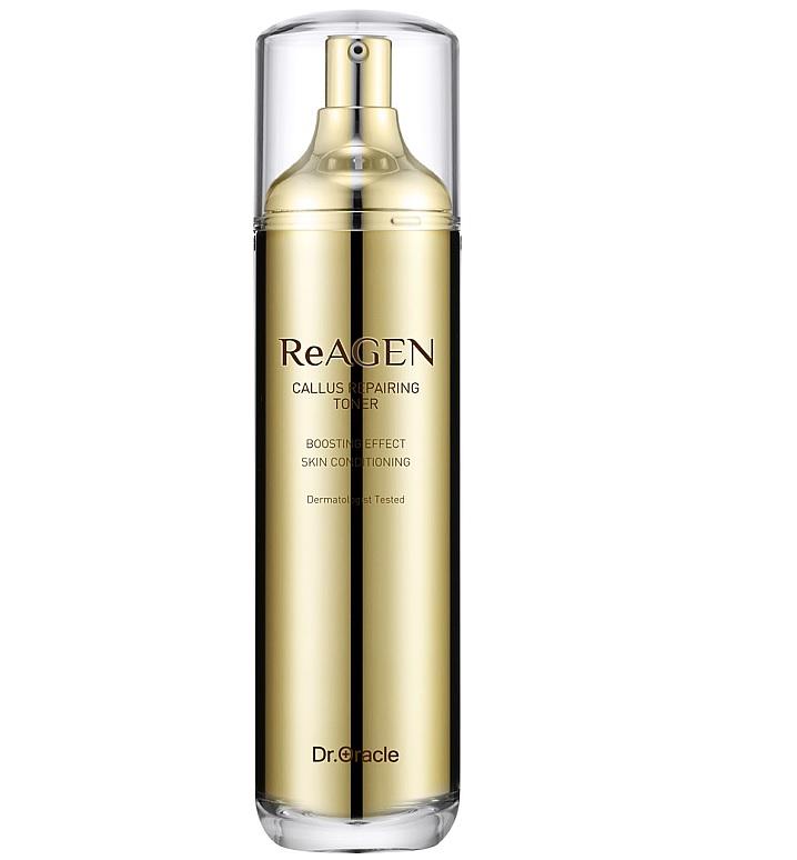 Омолаживающий тонер с пептидами и золотом ReAGEN Callus Repairing Toner Dr. Oracle 120 мл (8809408731293)