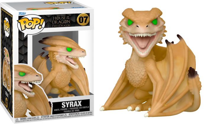 ᐉ Фигурка Funko Pop House of the Dragon Syrax 10 см (FP HOTD S 07