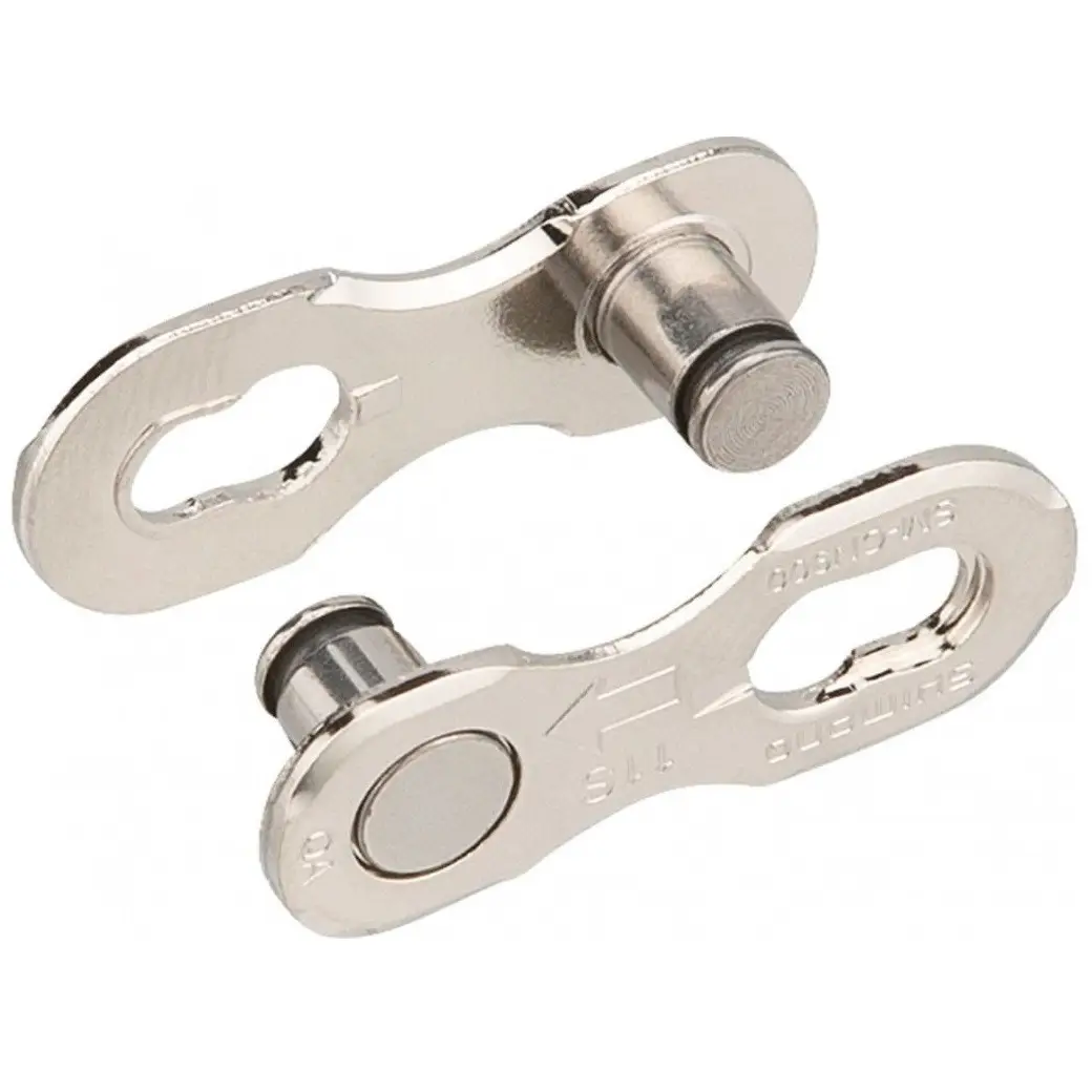 Замок ланцюга велосипеда на 6/7/8 швидкостей Хром (VR-11074)