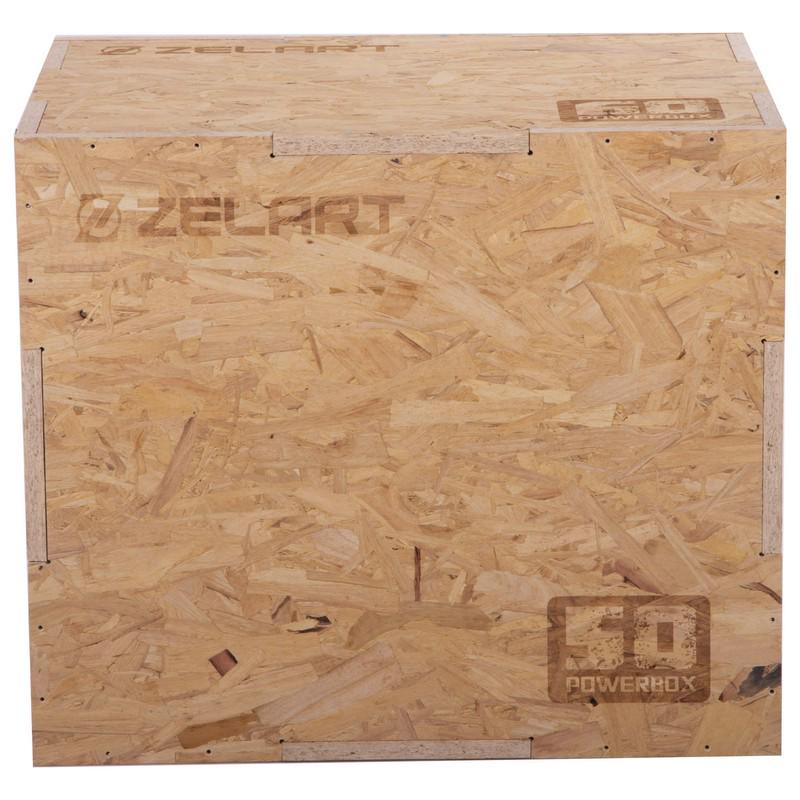 Бокс плиометрический деревянный Zelart BOX-WOOD FI-3636-2 1 шт. 70 см (NA004400) - фото 2