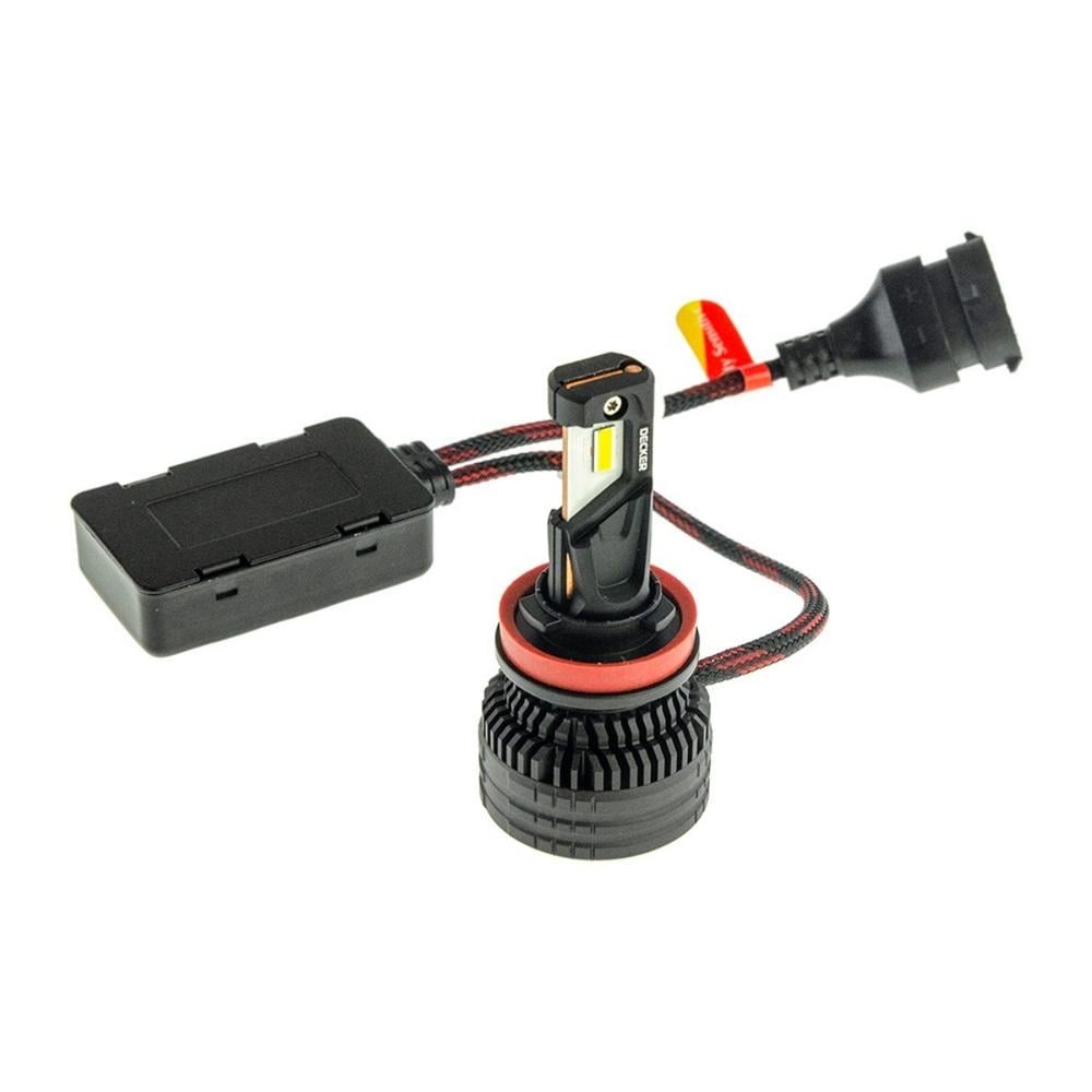 Лампа светодиодная Decker LED PL-08 H11 13000Lm 5000K CanBus 1 шт. (32631541)