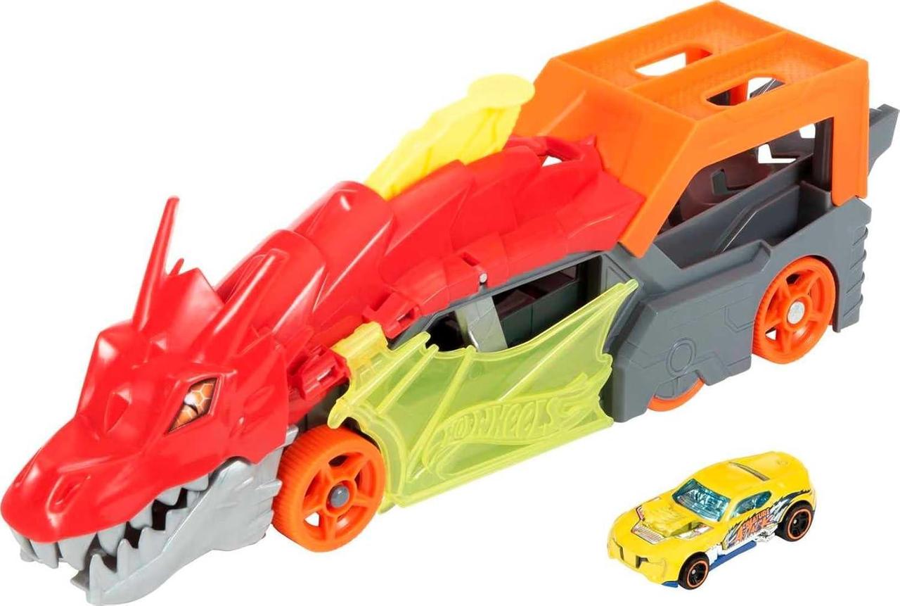 Автовоз Hot Wheels City Transporter Паща Дракона (GTK42)
