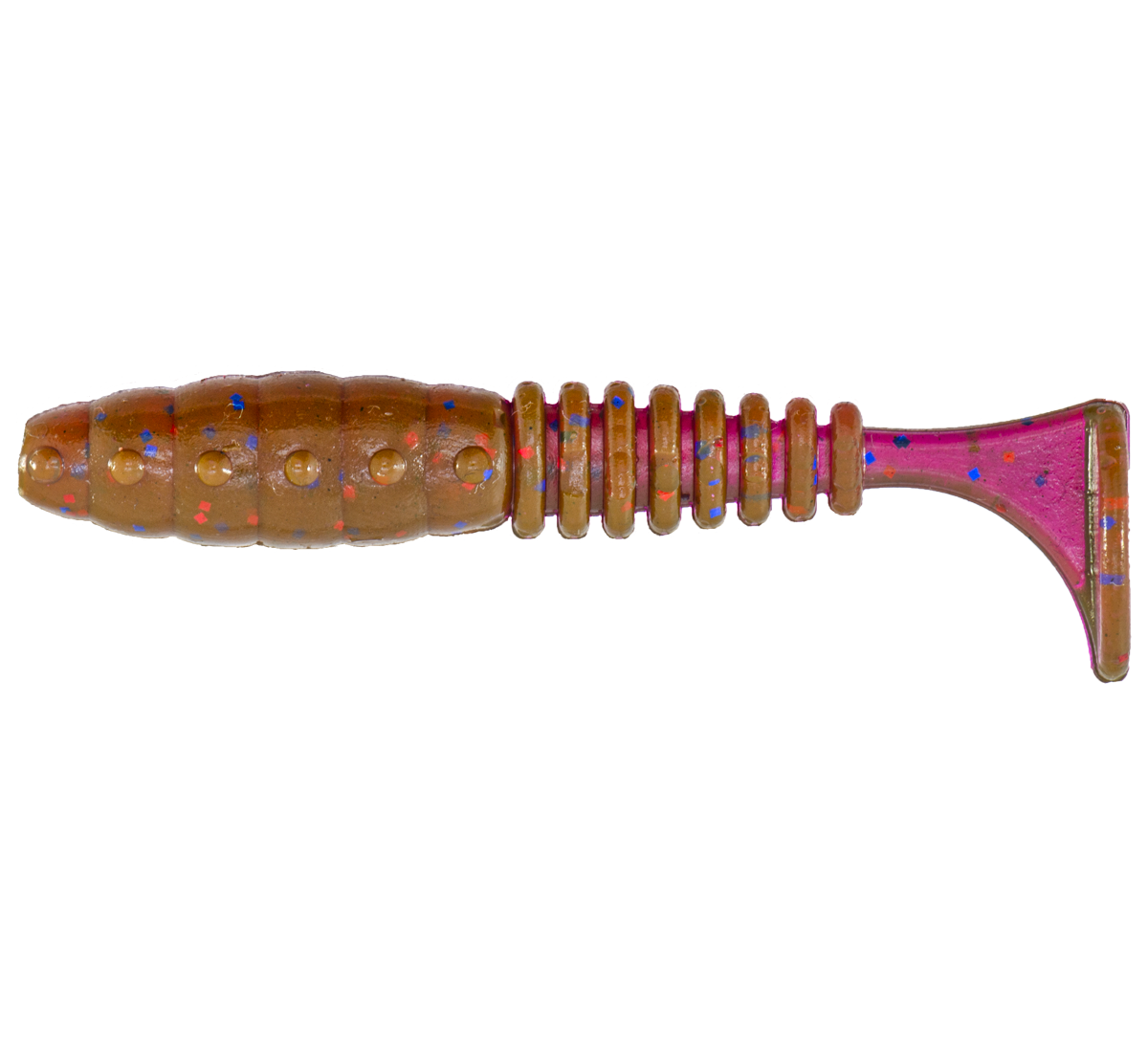 Силиконовая приманка Global Fishing Caterpillar 3,2" 6 шт./уп. (NF-0900) - фото 1