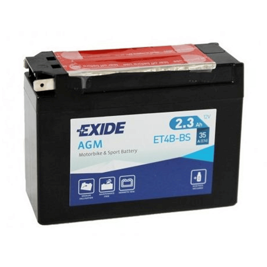 Акумулятор EXIDE ET4B-BS