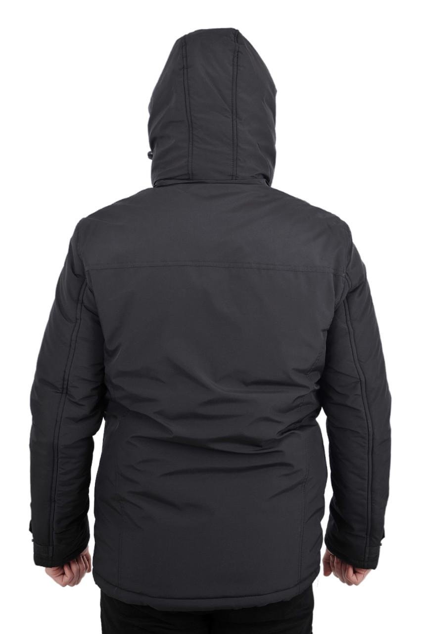 Куртка зимова чоловіча RZZ 22-201 Чорний (22-201_43_56) - фото 4 Куртка зимова чоловіча RZZ 22-201 Чорний (22-201_43_56) - фото 4