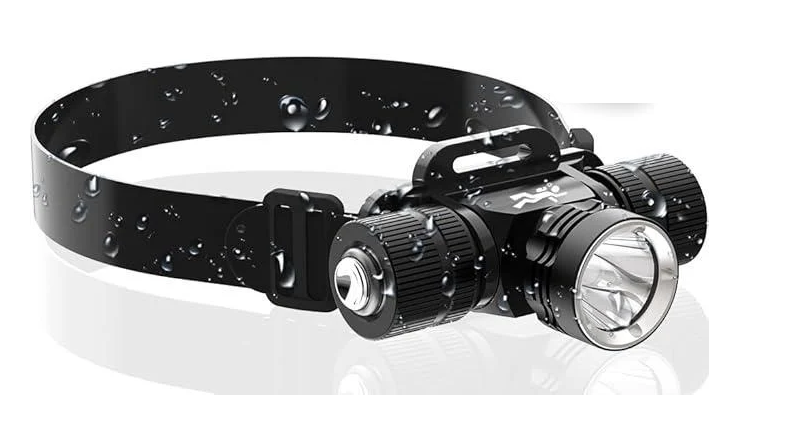 Фонарь водонепроницаемый для дайвинга PFS IPX68 1200 люмен