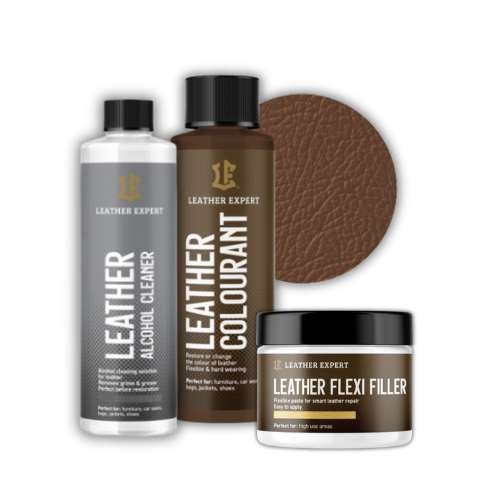 Набор для легкой реставрации кожаного салона Leather Expert 309 Chocolate Brown