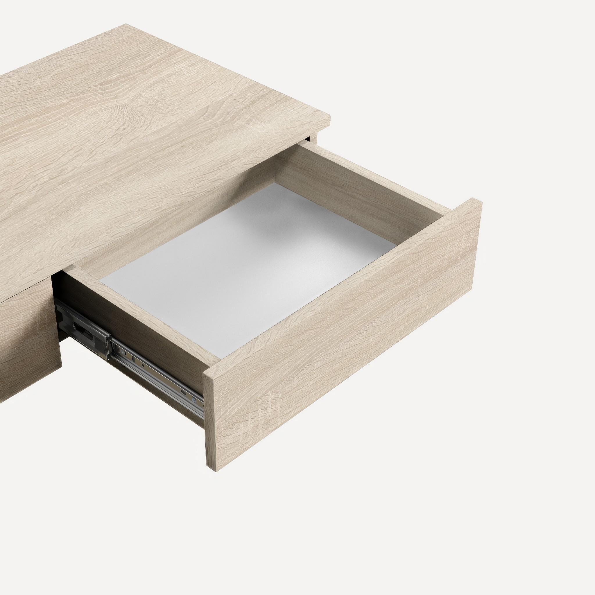 Туалетний стіл підвісний FT-226 1000x310x186 мм Дуб Сонома - фото 4