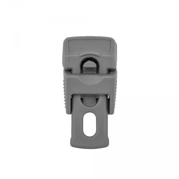 Затискачі для кріплення Bradas Bungee Cord CLIPS сірі 10 шт. (BCK2-B)