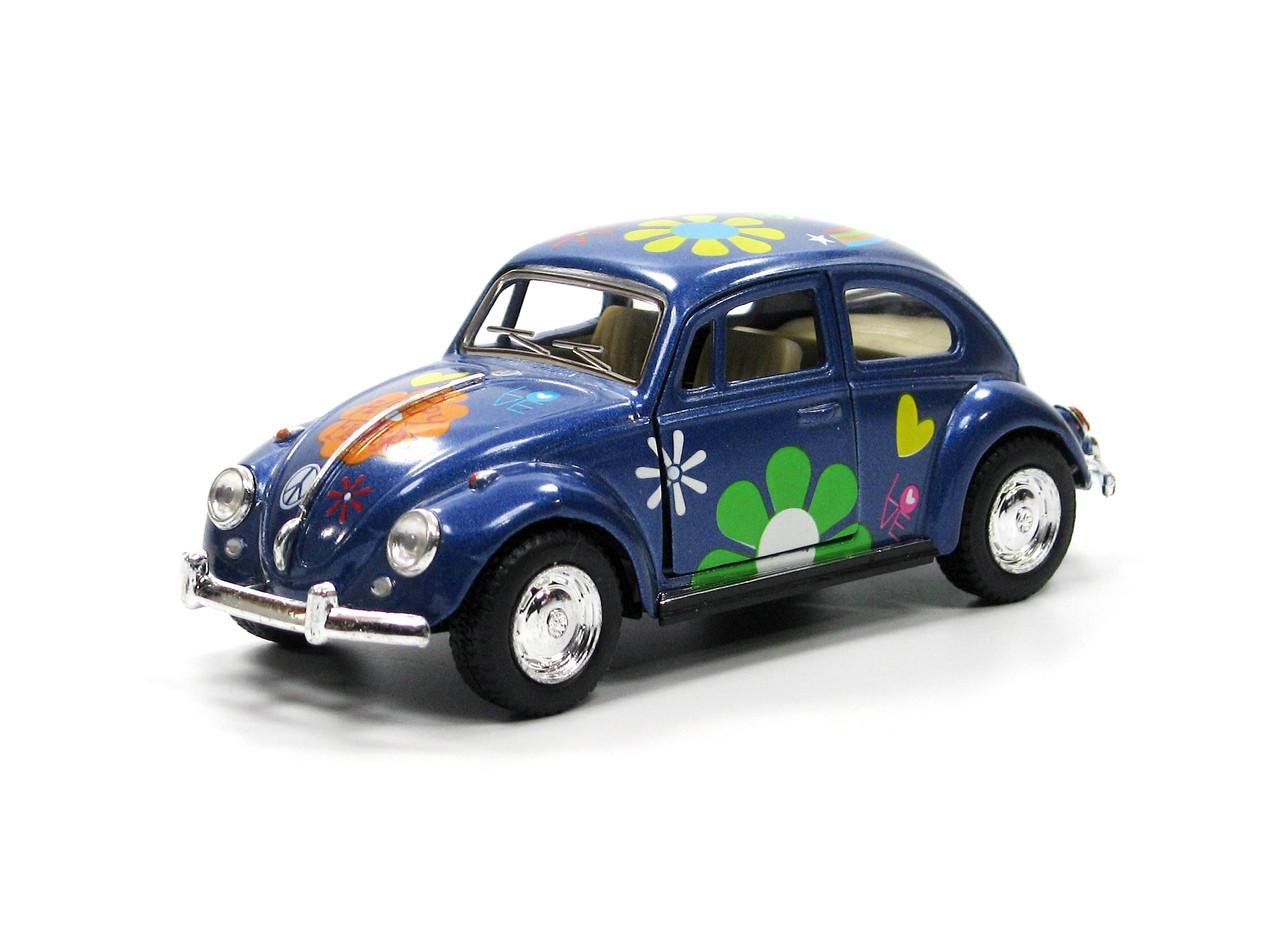 Машина металлическая KT5057WF Volkswagen Classical Beetle 1967 with printing