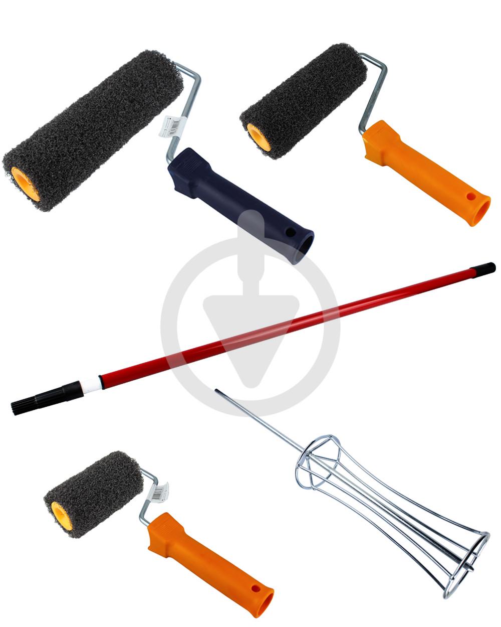 Комплект валиков Antares для шпаклевки и нанесения финишного покрытия 5 шт. (14331062) Комплект валиков Antares для шпаклевки и нанесения финишного покрытия 5 шт. (14331062)