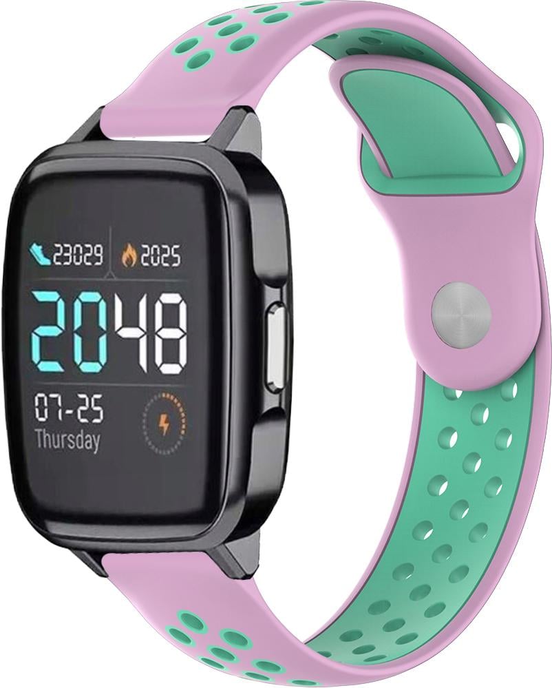 Ремінець Sport для Haylou Smart Watch 2 LS02 Turquoise Pink (23038-50)