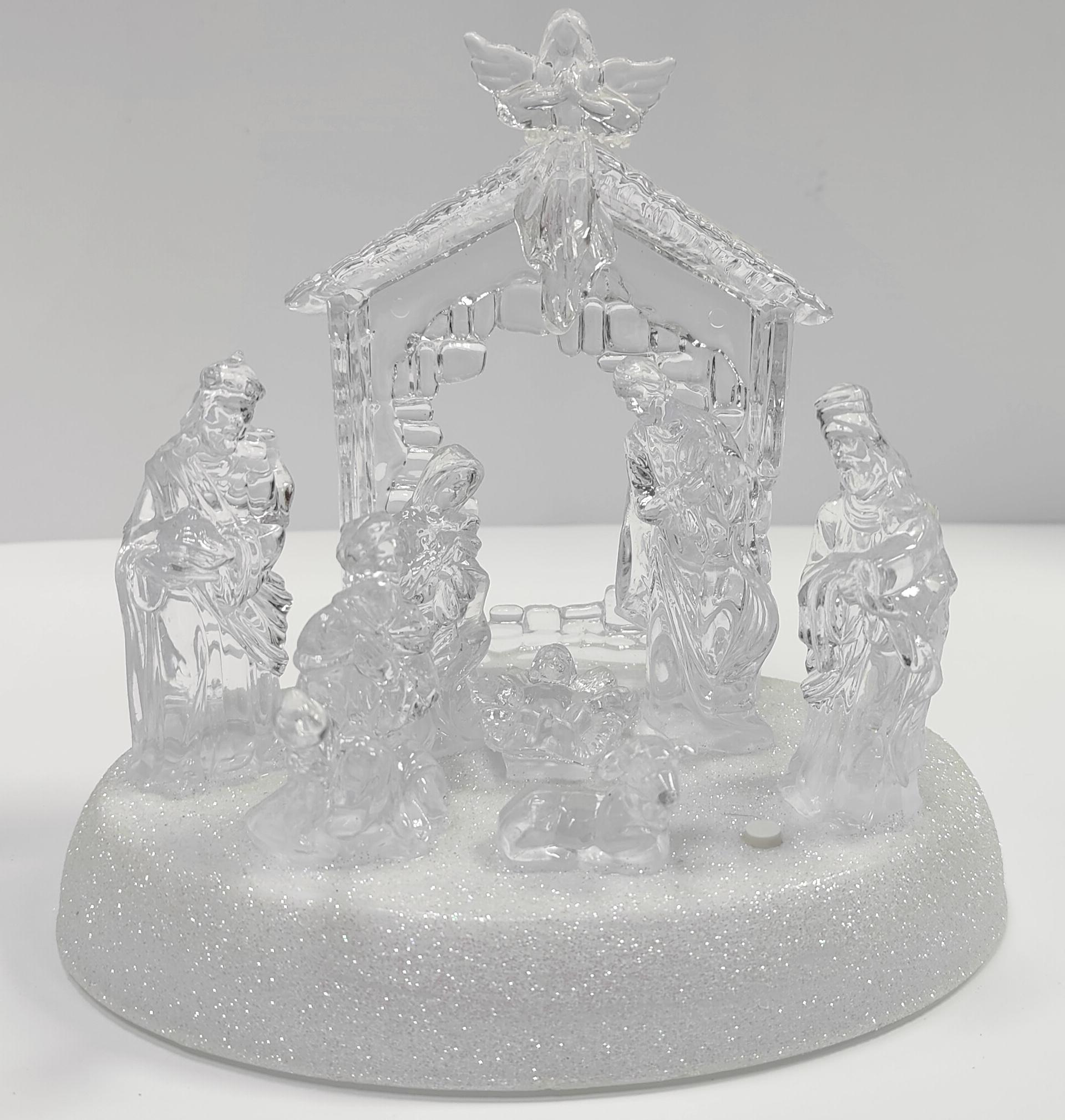 Вертеп пластиковый 18x19x14 см (159559) - фото 2 Вертеп пластиковый 18x19x14 см (159559) - фото 2