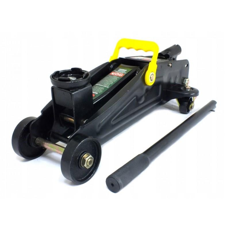 Домкрат подкатной гидравлический ROCKFORCE ''Profi" 2 т с усиленным корпусом в кейсе (RF820014)