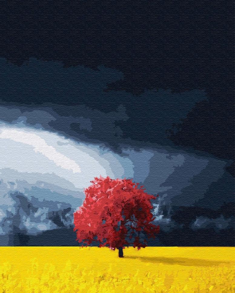 Картина по номерам Brushme Поле перед грозой (GX28666) Картина по номерам Brushme Поле перед грозой (GX28666)