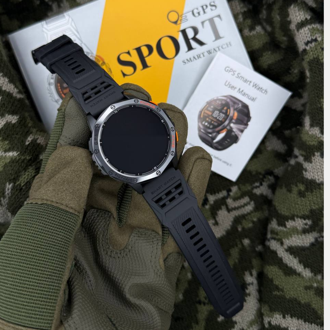 Смарт-часы мужские Modfit Pathfinder с GPS/компасом/водонепроницаемый/IP68/прием звонков Черный (1077-0345) - фото 10 Смарт-часы мужские Modfit Pathfinder с GPS/компасом/водонепроницаемый/IP68/прием звонков Черный (1077-0345) - фото 10