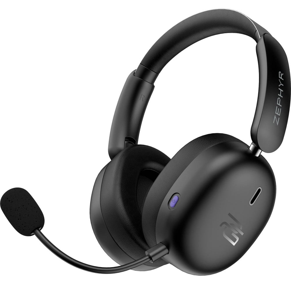 Гарнитура беспроводная игровая Proove Gaming Zephyr APP Black/purple (671210569)