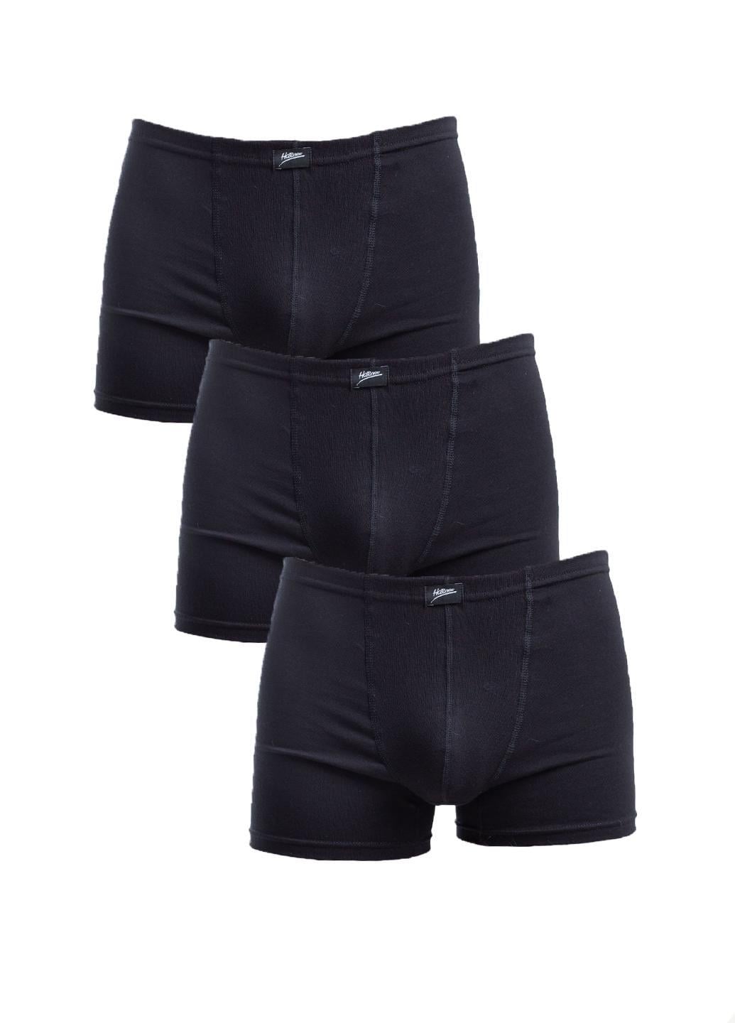 Сет мужских трусов Наталюкс 3XL 3 шт. Черный (4117123290963)