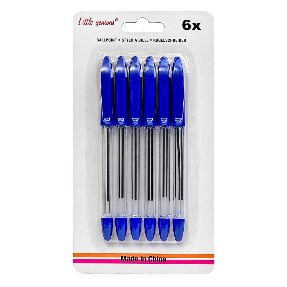 Ручка шариковая 6 шт. Синий (WW00140) Ручка шариковая 6 шт. Синий (WW00140)
