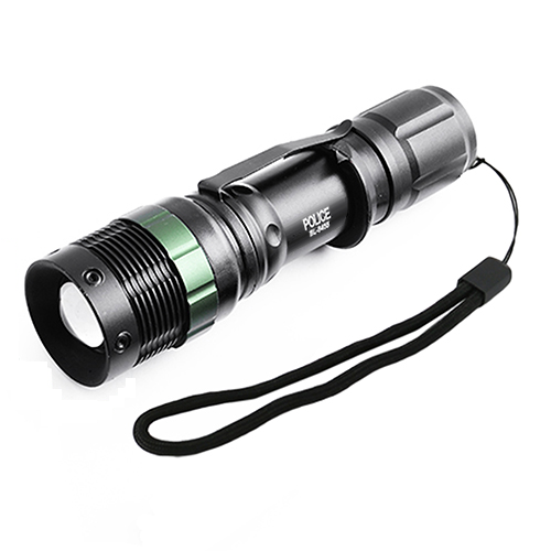 Ручной фонарь на батарейках 8455A-XPE Черный