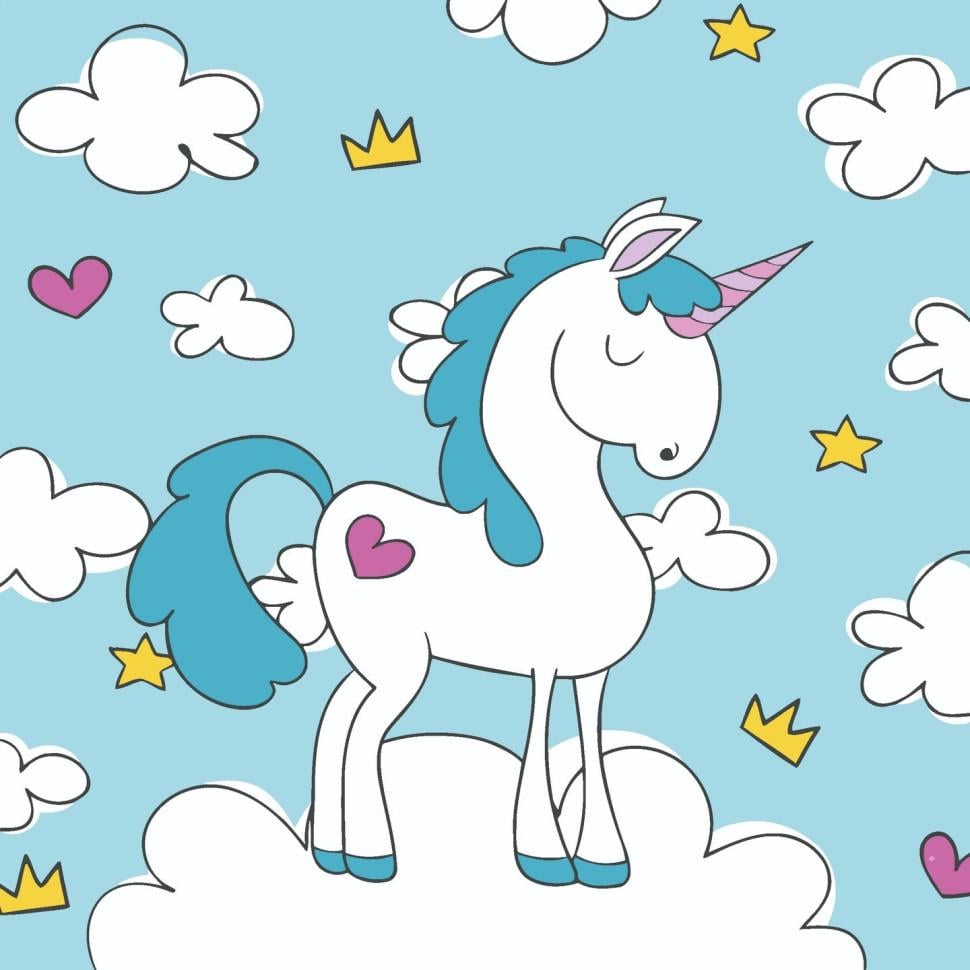 Картина по номерам ART CRAFT Очаровательная единорожка 30x30 см без коробки (ACR-15574-AC)