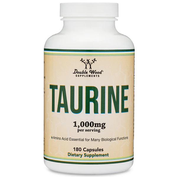 Таурин Double Wood L-Taurine 500 мг 180 капс. (000022049) Таурин Double Wood L-Taurine 500 мг 180 капс. (000022049)