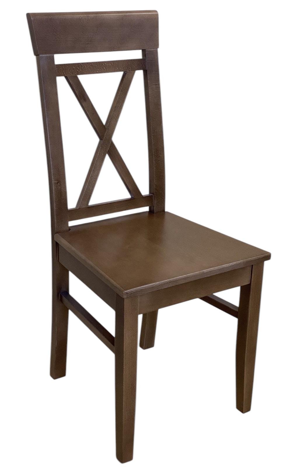 Стул обеденный Скиф ЖУР-18 деревянный Дуб/Дуб (25715349)