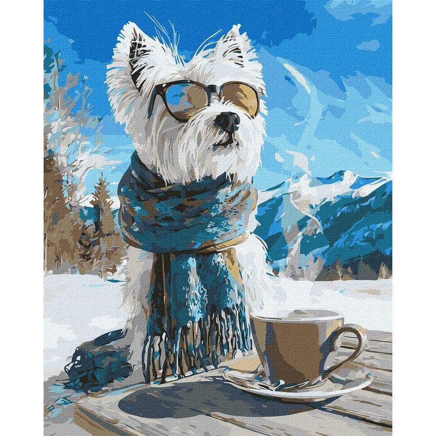 Картина по номерам Ideyka Зимний перерыв 40x50 см (KHO6849)