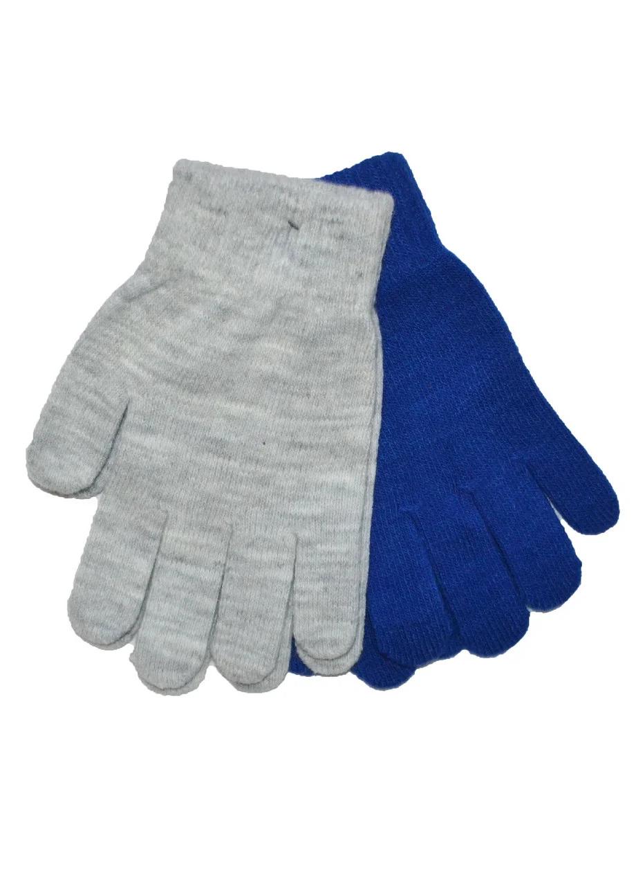Перчатки C&A 134-140 см 2 паСиний/Серый (26107891235)