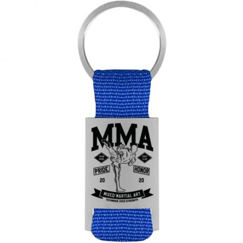 Брелок для ключей MMA Синий (16237752-5-188083)