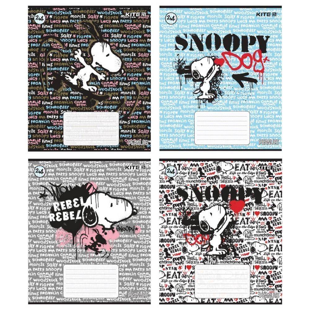 Комплект шкільних зошитів KITE Snoopy 16 шт. (SN21-238_16pcs)