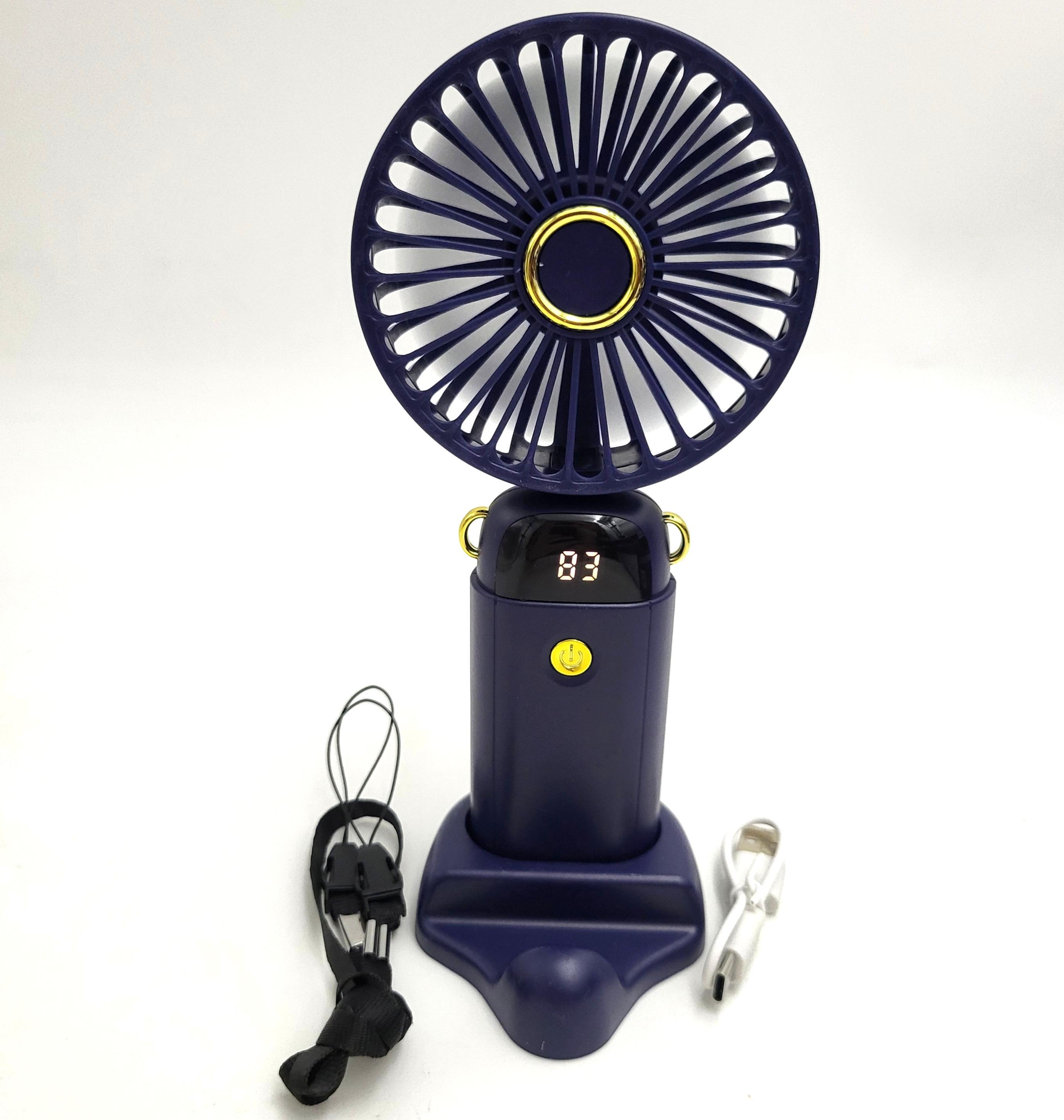 Вентилятор аккумуляторный Handy Mini Fan и со складной ручкой USB 10 см Черный Вентилятор аккумуляторный Handy Mini Fan и со складной ручкой USB 10 см Черный