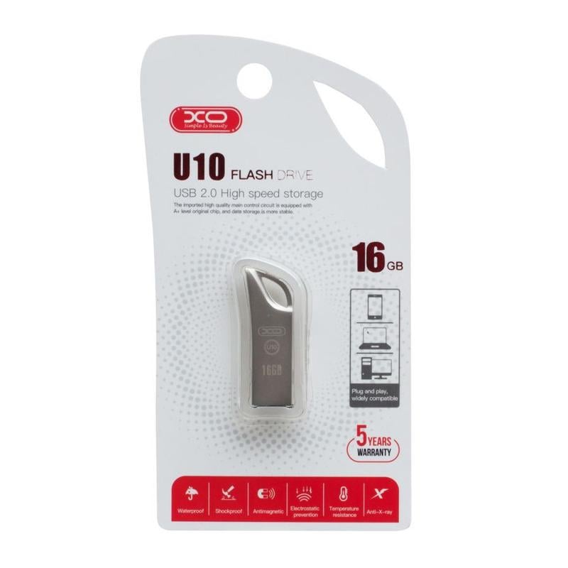 Флеш накопичувач XO U10 USB 16 GB - фото 1