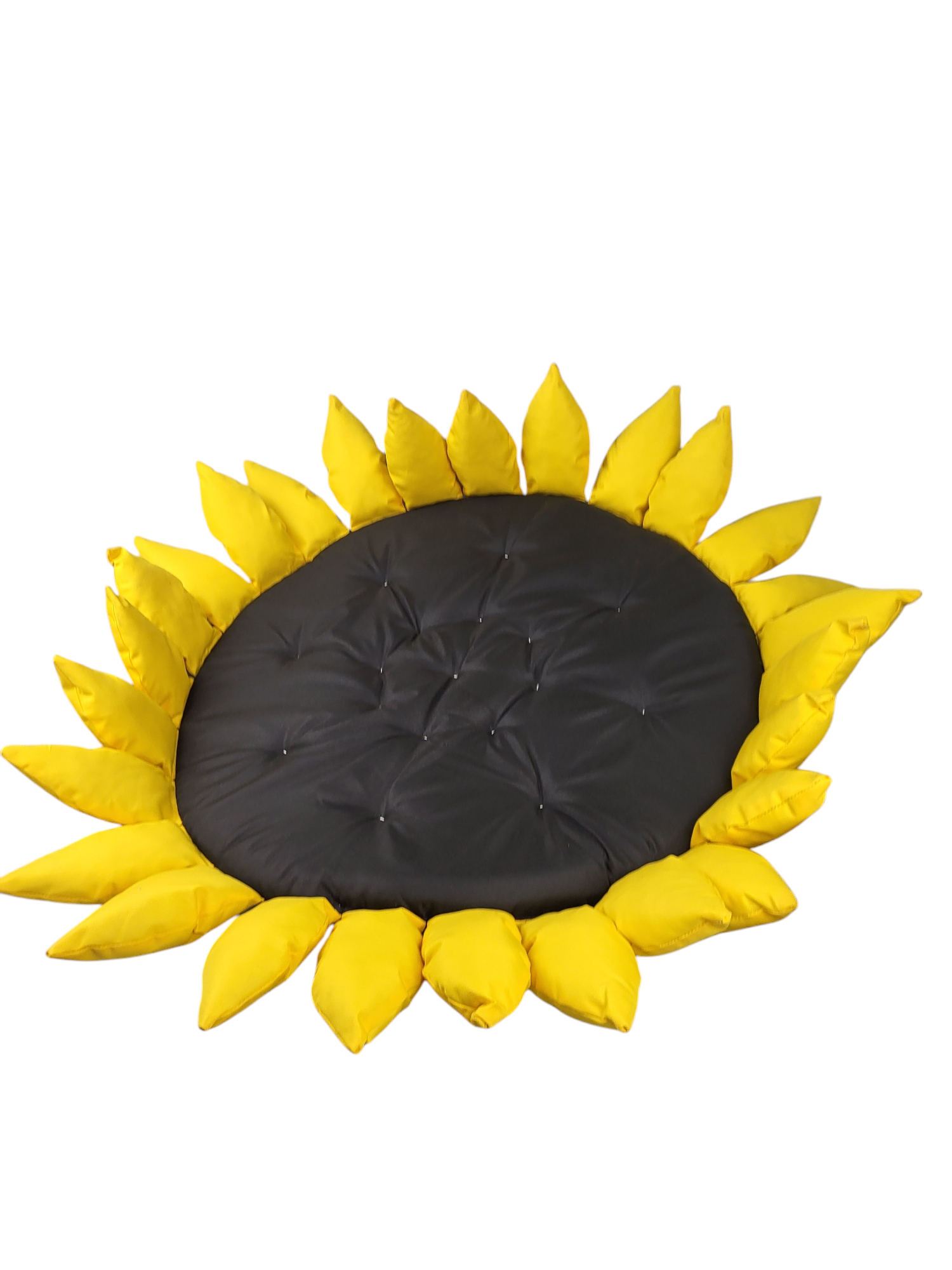 Коврик-матрас для малышей в форме подсолнуха Ø 110 см (1950876308) - фото 3 Коврик-матрас для малышей в форме подсолнуха Ø 110 см (1950876308) - фото 3