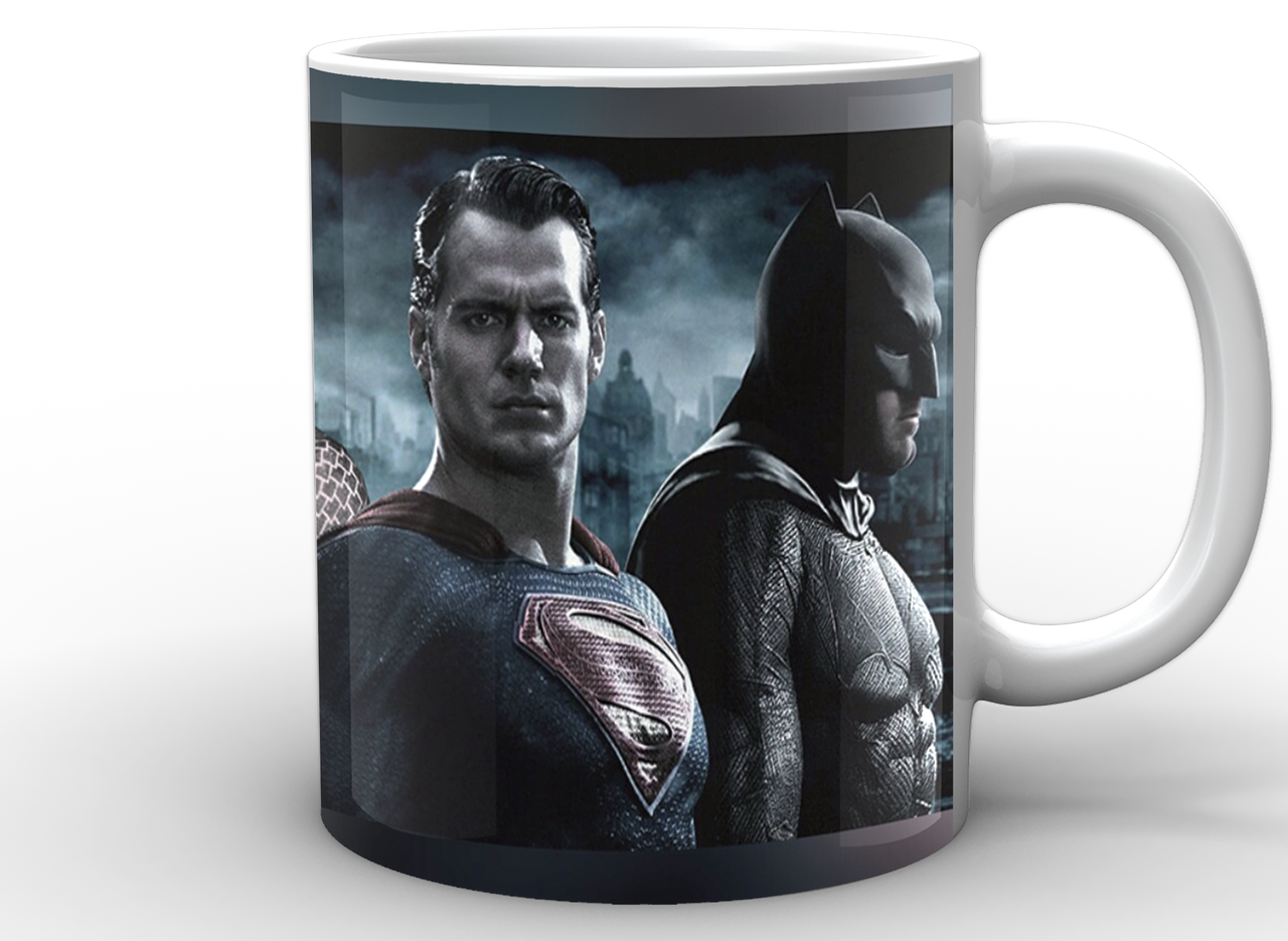 Чашка GeekLand Wonder Woman Batman Superman Aquaman 330 мл (WW.02.003)