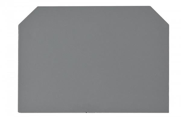 Пластина боковая для наборных клемм АСКО-Укрем JXB-16/35 Cерый (A0130030005)