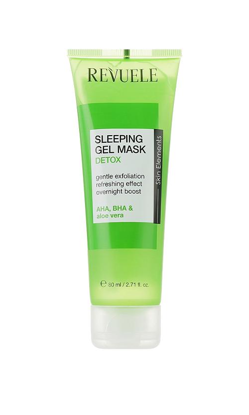 Детокс-маска для обличчя нічна Revuele Sleeping Gel (32060)