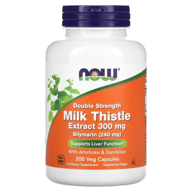 Екстракт розторопші New Foods Milk Thistle Extract 300 мг 200 кап. (153)