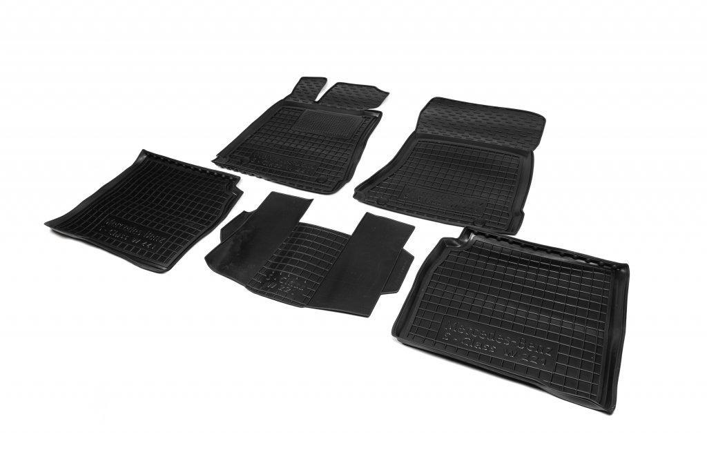 Коврики резиновые Autogumm для Mercedes S-сlass W221 с бортом 68620