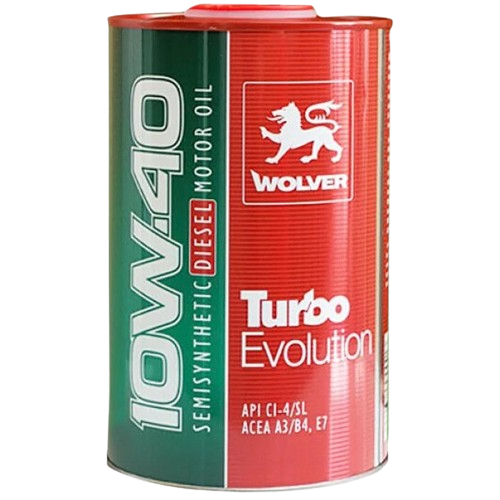 Моторне мастило автомобільне Wolver Turbo Evolution 10W-40 1 л (46814)