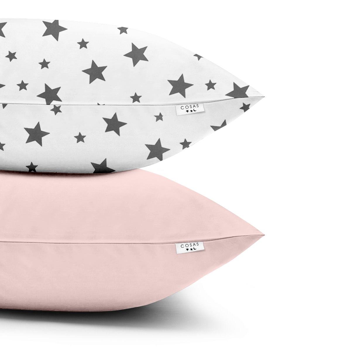 Набір наволочок Cosas Star Big Grey Rose 50х70 см 2 шт. (4822052050538)