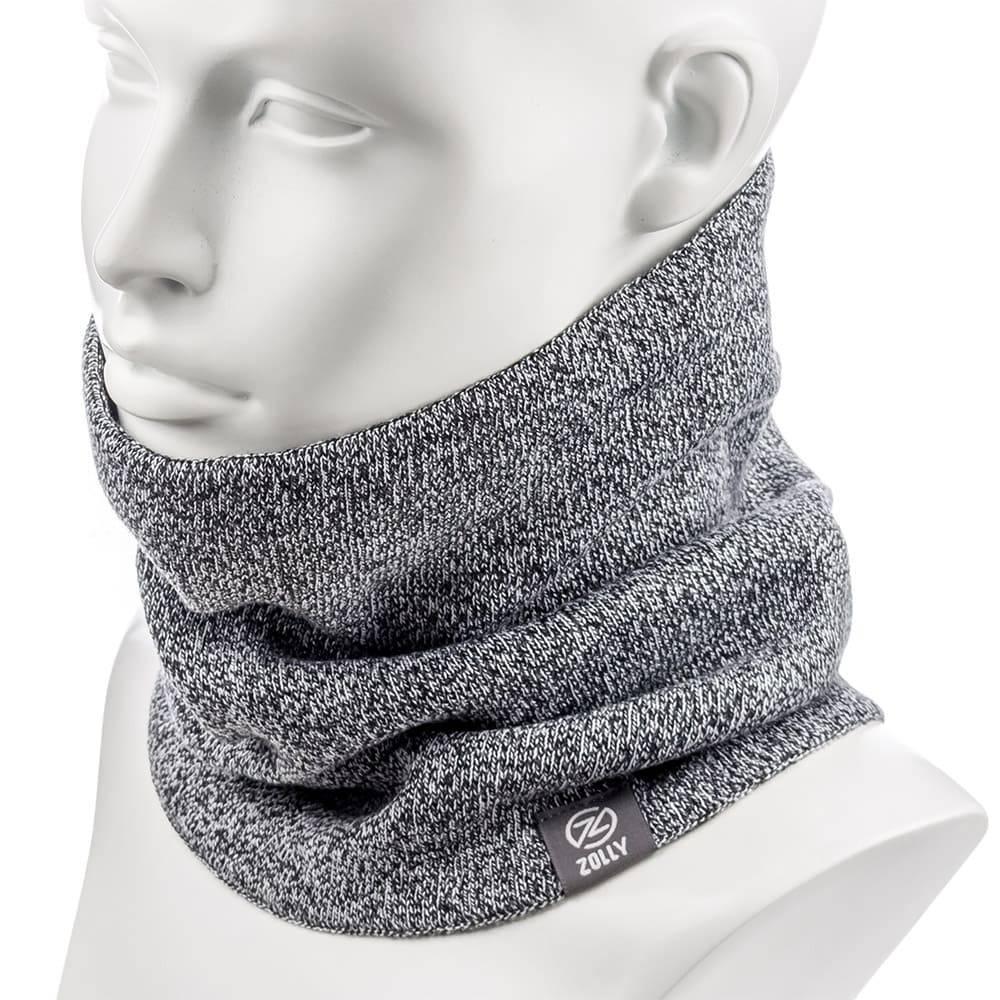 Шарф-хомут мужской на флисе Zolly ZH89 Светло-серый (1464428849)
