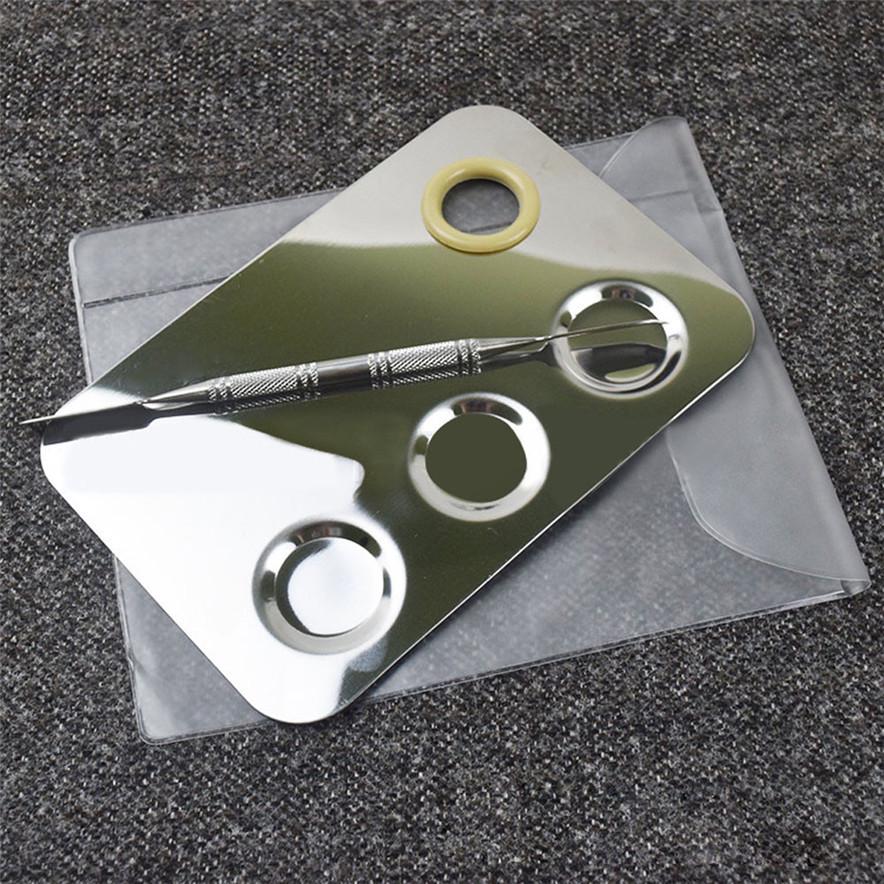 Палитра ТРИО для смешивания косметики (VIS-00069) - фото 2 Палитра ТРИО для смешивания косметики (VIS-00069) - фото 2